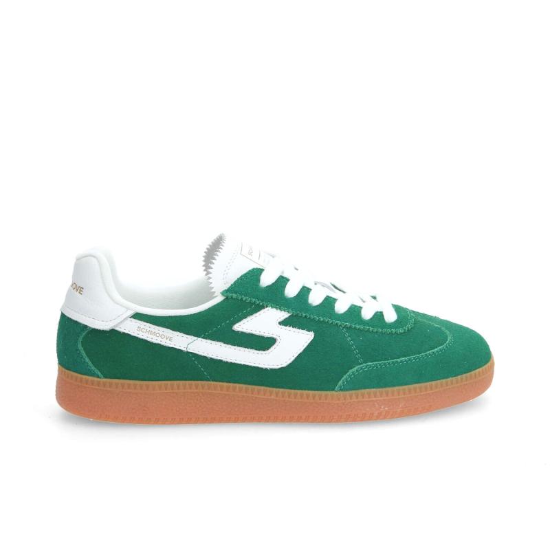 SHEFFIELD JOGGER M - SUEDE/NAPPA - GREEN/WHITE